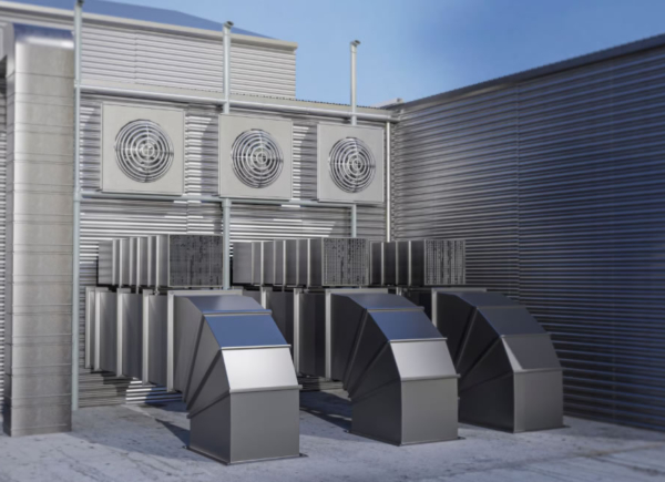 Controle de Dampers em Sistemas de Ventilação Industrial: O Papel dos Cilindros Posicionadores